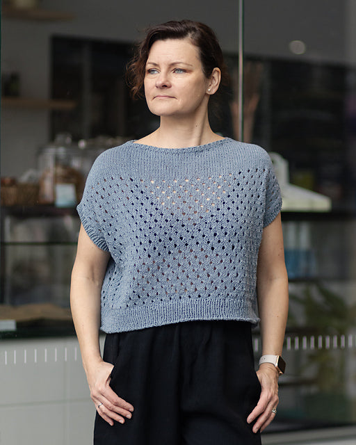 Airy Tee Knitting Pattern