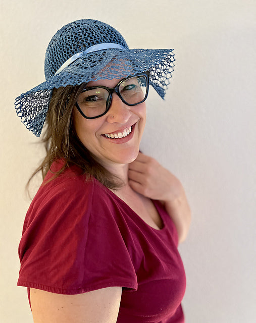 Lace Summer Hat Knitting Pattern