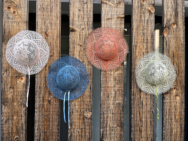 Lace Summer Hat Knitting Pattern