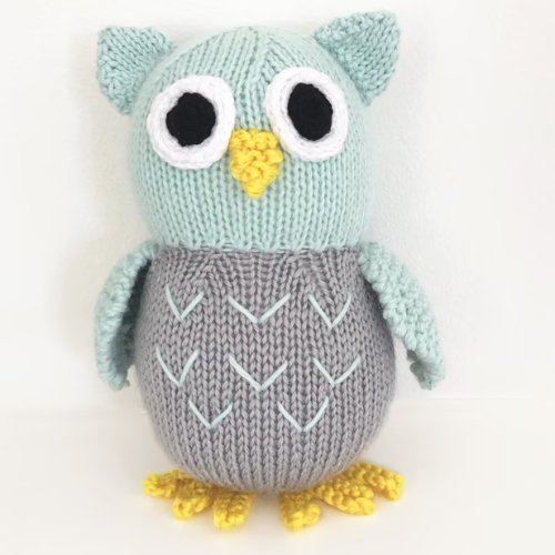 Owl Family Knitting Pattern