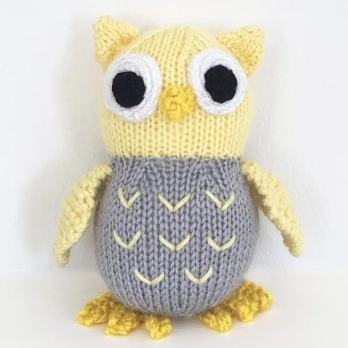 Owl Family Knitting Pattern