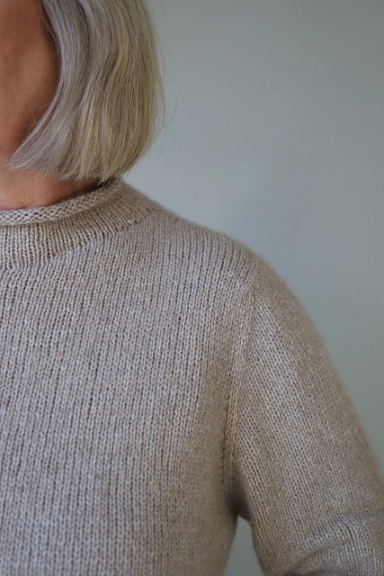 Simple Raglan Sweater Knitting Pattern