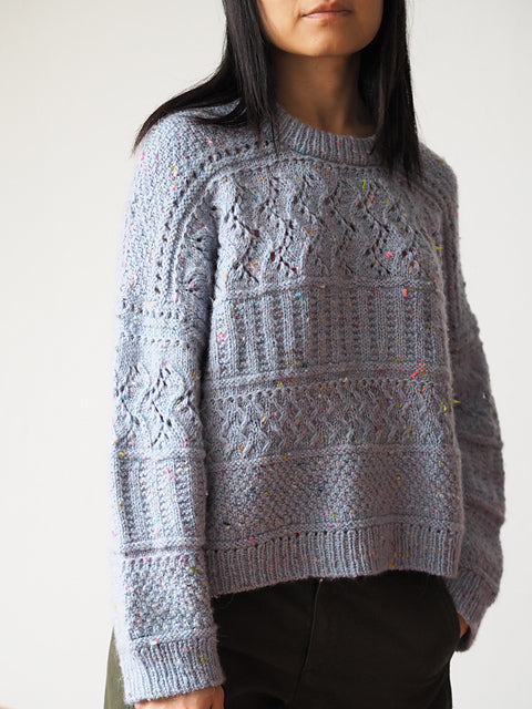 Vine Lace Pullover Knitting Pattern