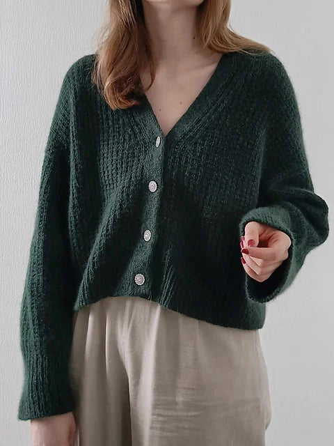 Broken Rib Cardigan Knitting Pattern
