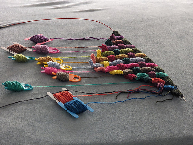 Woven Scarf Knitting Pattern