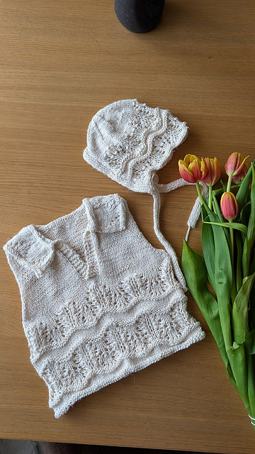 Baby Lace Set Knitting Pattern