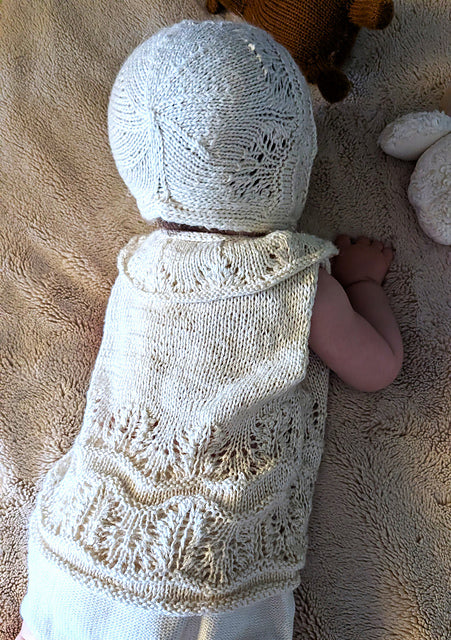 Baby Lace Set Knitting Pattern