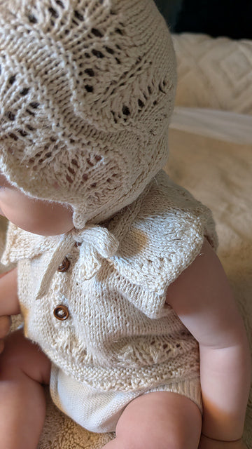 Baby Lace Set Knitting Pattern