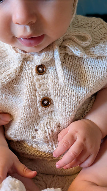 Baby Lace Set Knitting Pattern