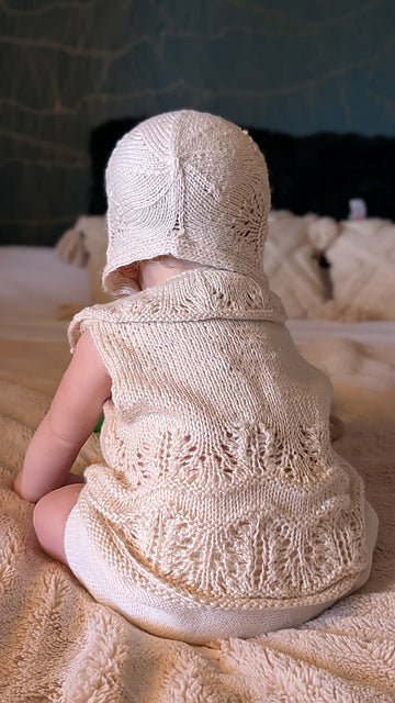 Baby Lace Set Knitting Pattern