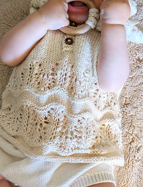 Baby Lace Set Knitting Pattern