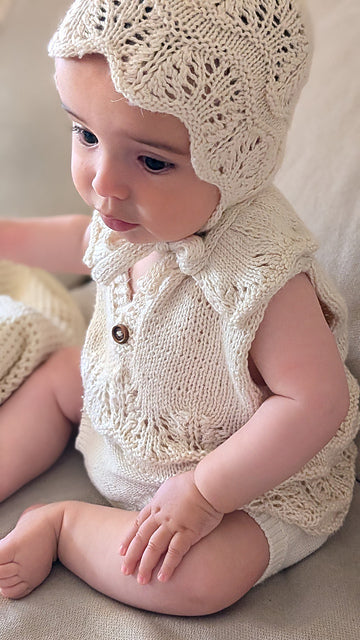Baby Lace Set Knitting Pattern