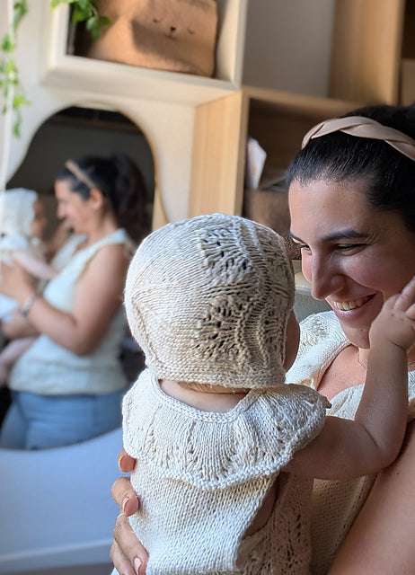 Baby Lace Set Knitting Pattern