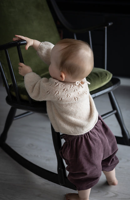 Kids Lace Blouse Knitting Pattern