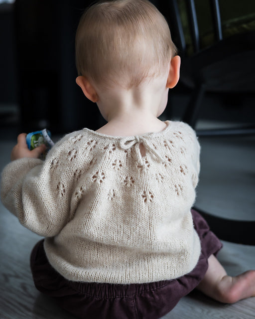 Kids Lace Blouse Knitting Pattern