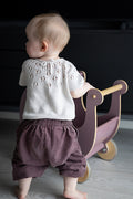 Kids Lace Blouse Knitting Pattern