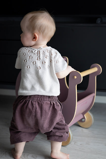 Kids Lace Blouse Knitting Pattern