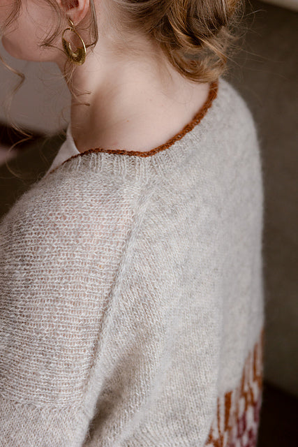 Button Neck Cardigan Knitting Pattern