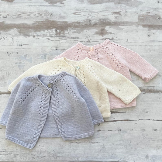 Baby Cardigan Knitting Pattern