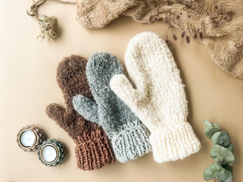 Easy Mitten Knitting Pattern