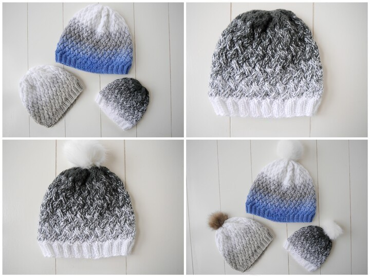 Braided Hat Knitting Pattern