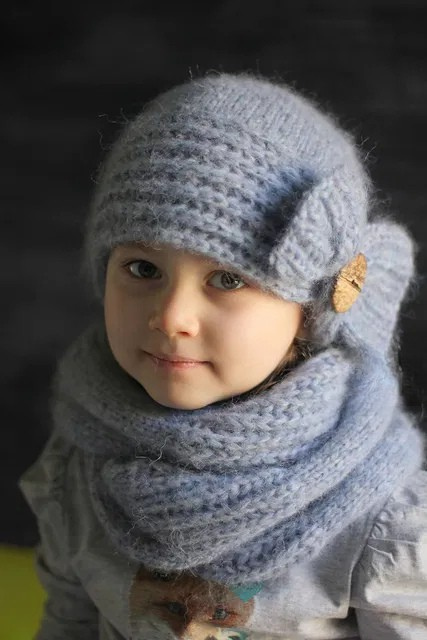 Hat Scarf Knitting Pattern