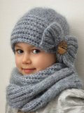 Hat Scarf Knitting Pattern