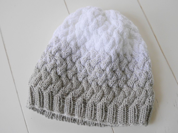 Braided Hat Knitting Pattern