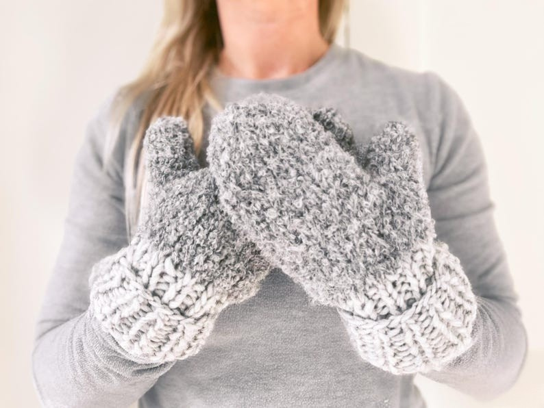 Easy Mitten Knitting Pattern