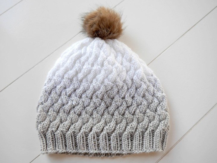 Braided Hat Knitting Pattern