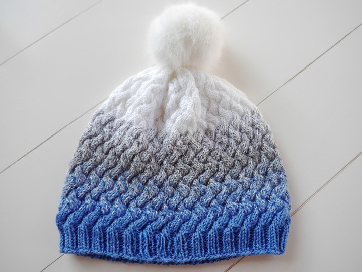 Braided Hat Knitting Pattern