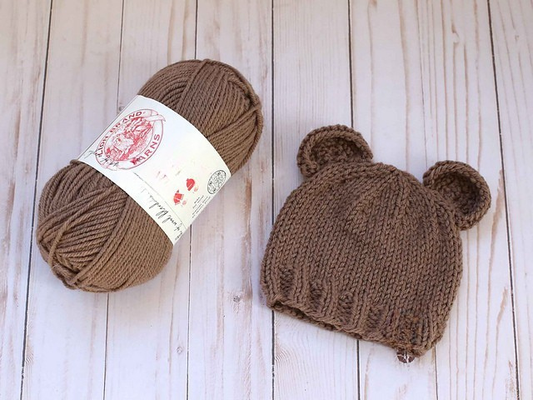Bear Ears Hat Knitting Pattern