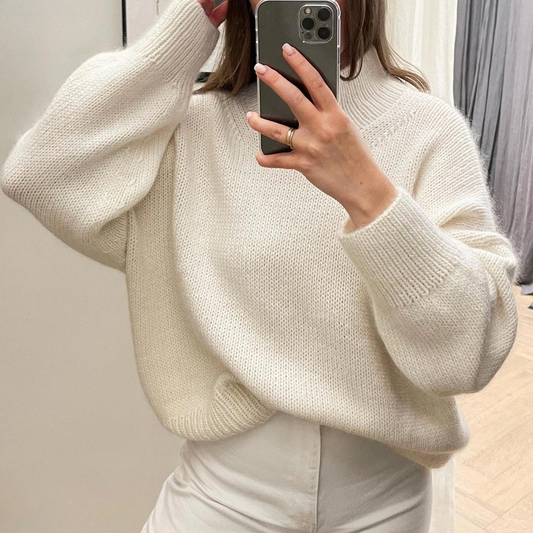 Cozy Pullover Sweater Knitting Pattern