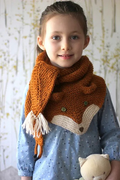 Fox Scarf  Knitting Pattern