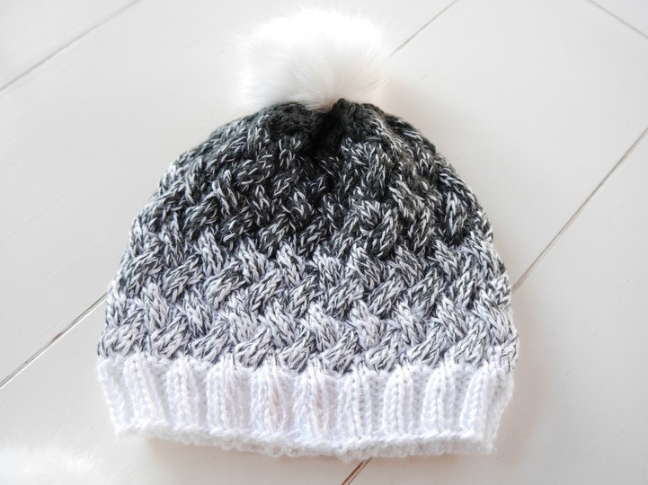 Braided Hat Knitting Pattern