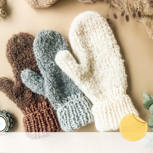 Easy Mitten Knitting Pattern