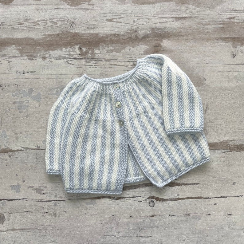 Baby Cardigan Knitting Pattern