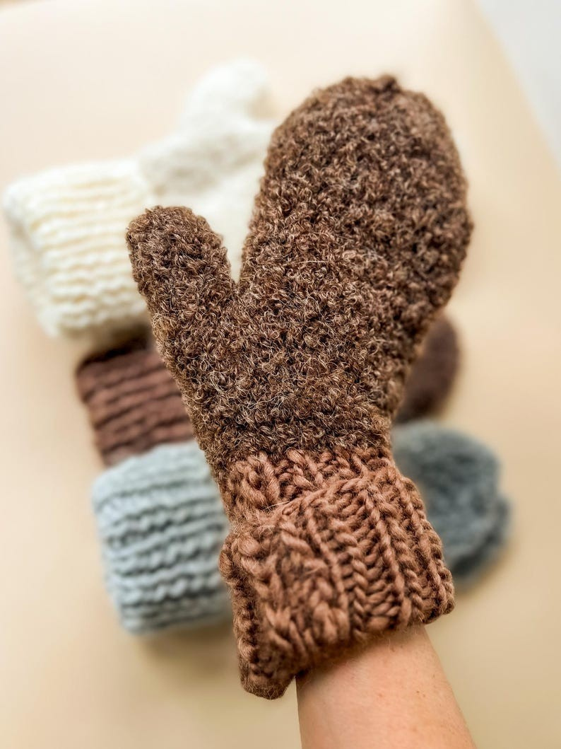 Easy Mitten Knitting Pattern