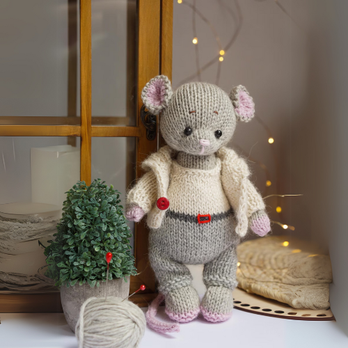 Baby Mouse Knitting Pattern