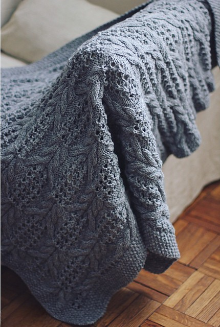 Baby Lace Blanket  Knitting Pattern