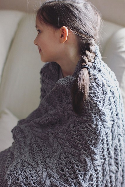Baby Lace Blanket  Knitting Pattern