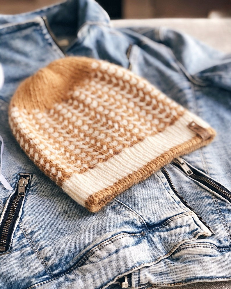 Beanie Hat Knitting Pattern