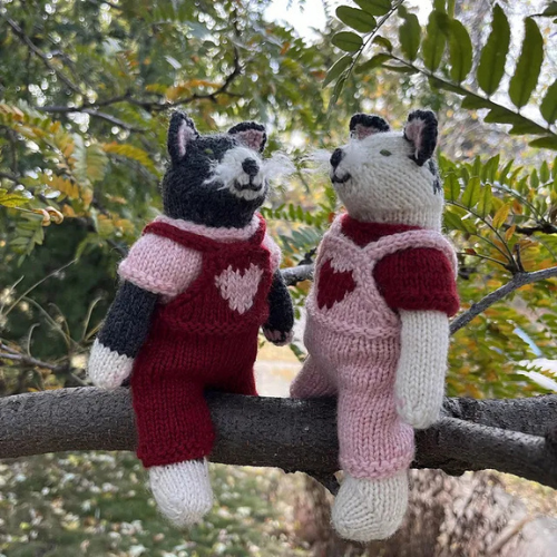 Kitten Friends Knitting Pattern