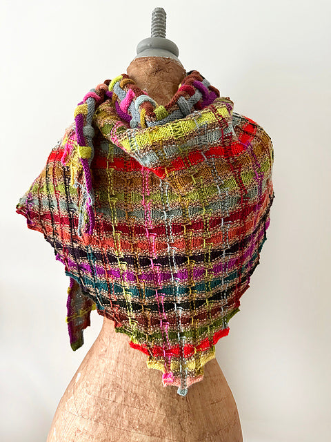 Woven Scarf Knitting Pattern