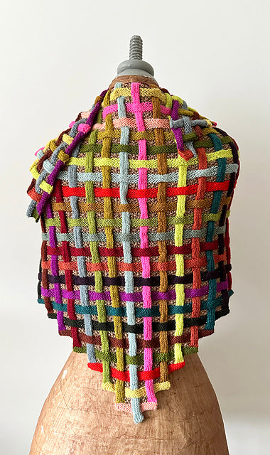 Woven Scarf Knitting Pattern