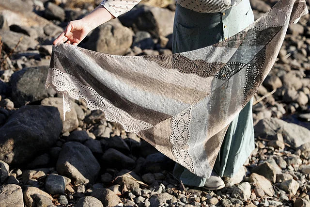 Neck Shawl Knitting Pattern
