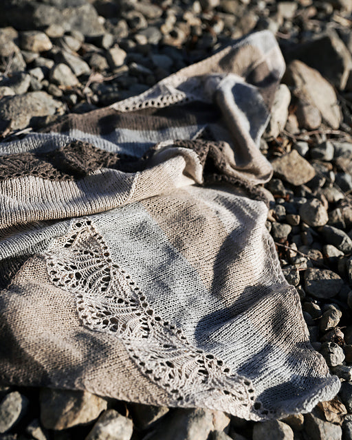 Neck Shawl Knitting Pattern