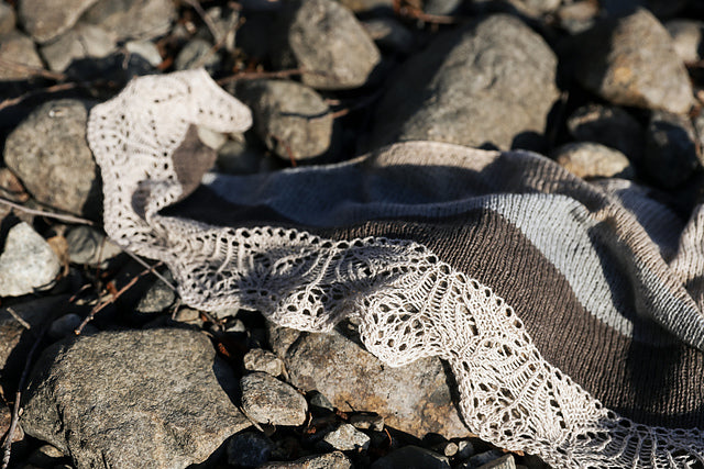 Neck Shawl Knitting Pattern
