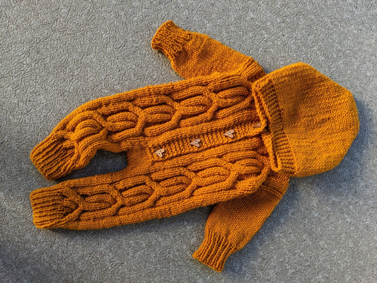 Baby Romper Knitting Pattern