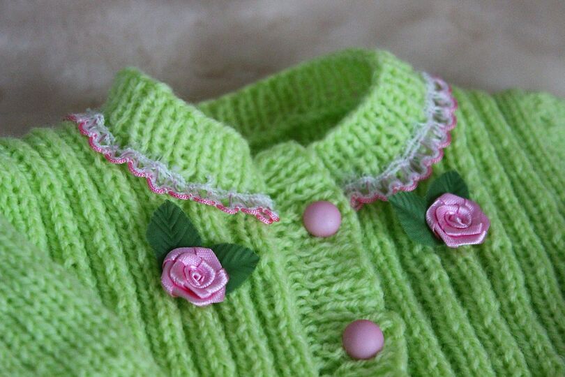 Baby Jacket  Knitting Pattern